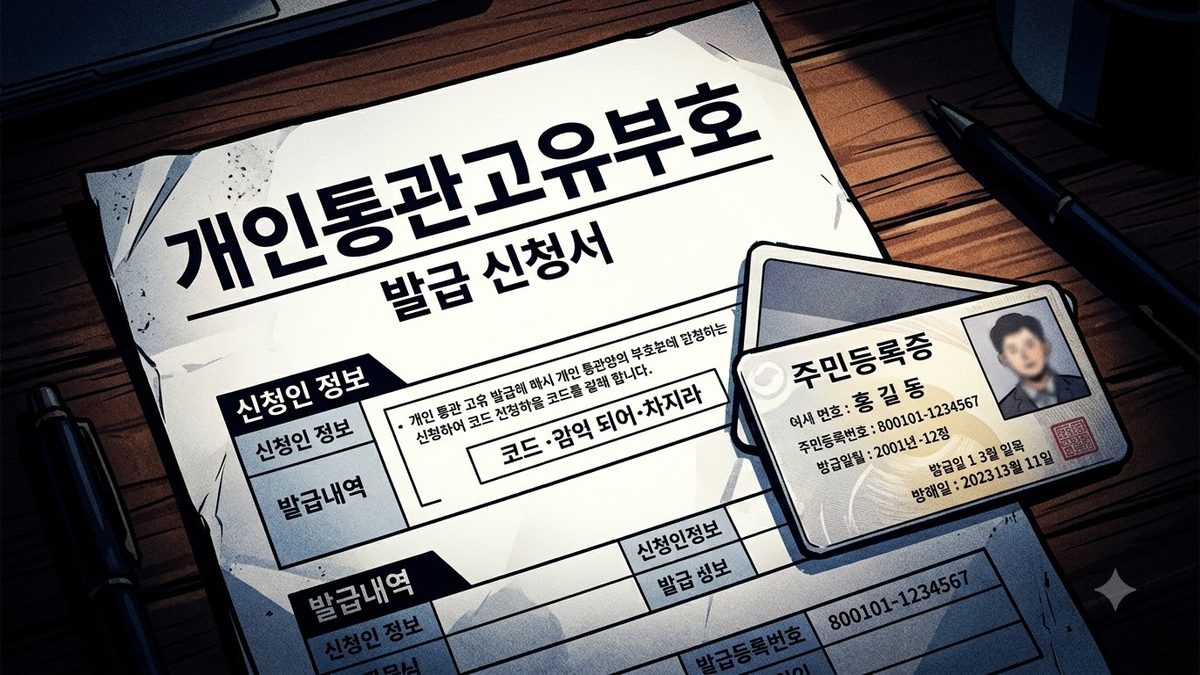 개인통관고유부호