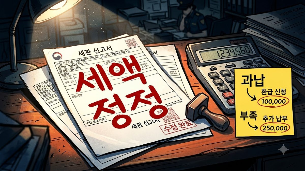 세금이 잘못 매겨졌을 때 고치는 절차 관련 이미지