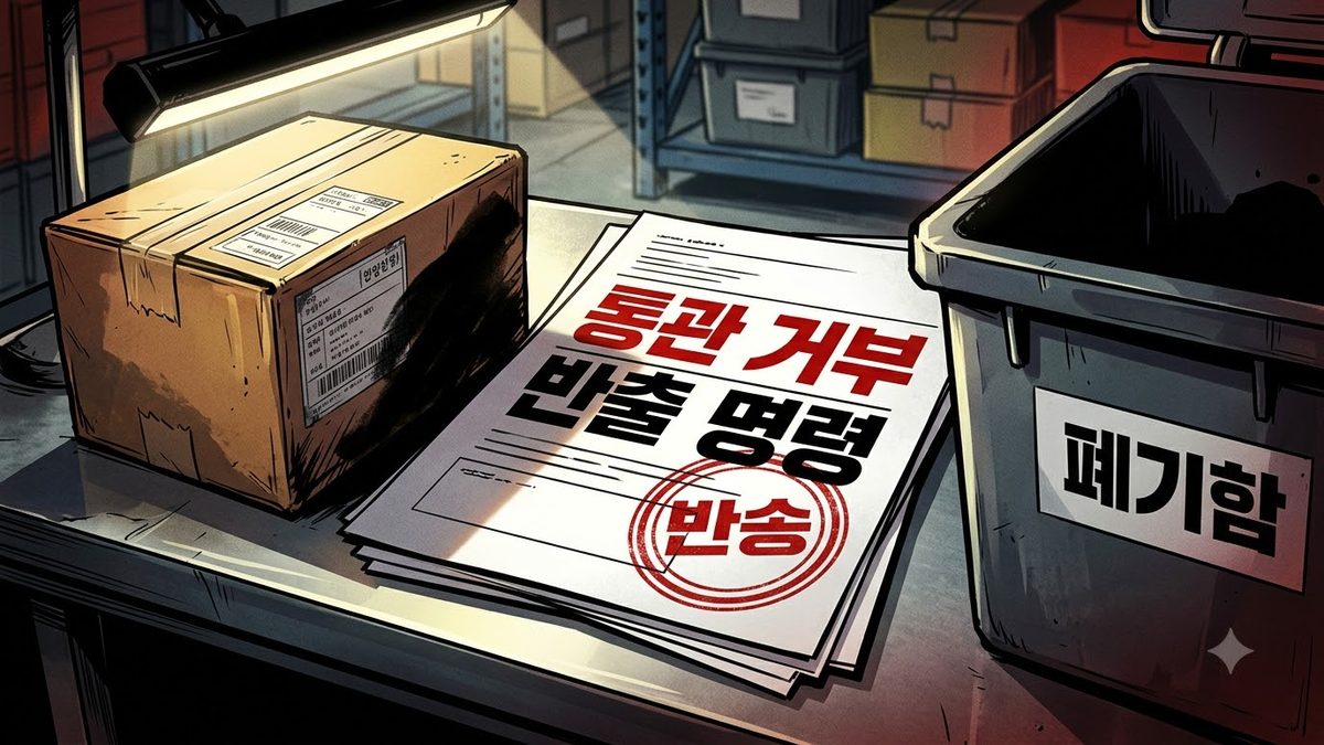통관이 안 되면 물건은 어떻게 되나 관련 이미지