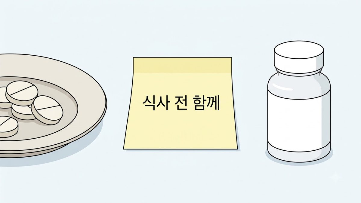 칼슘제와 위장약을 같이 먹어도 되나 관련 이미지