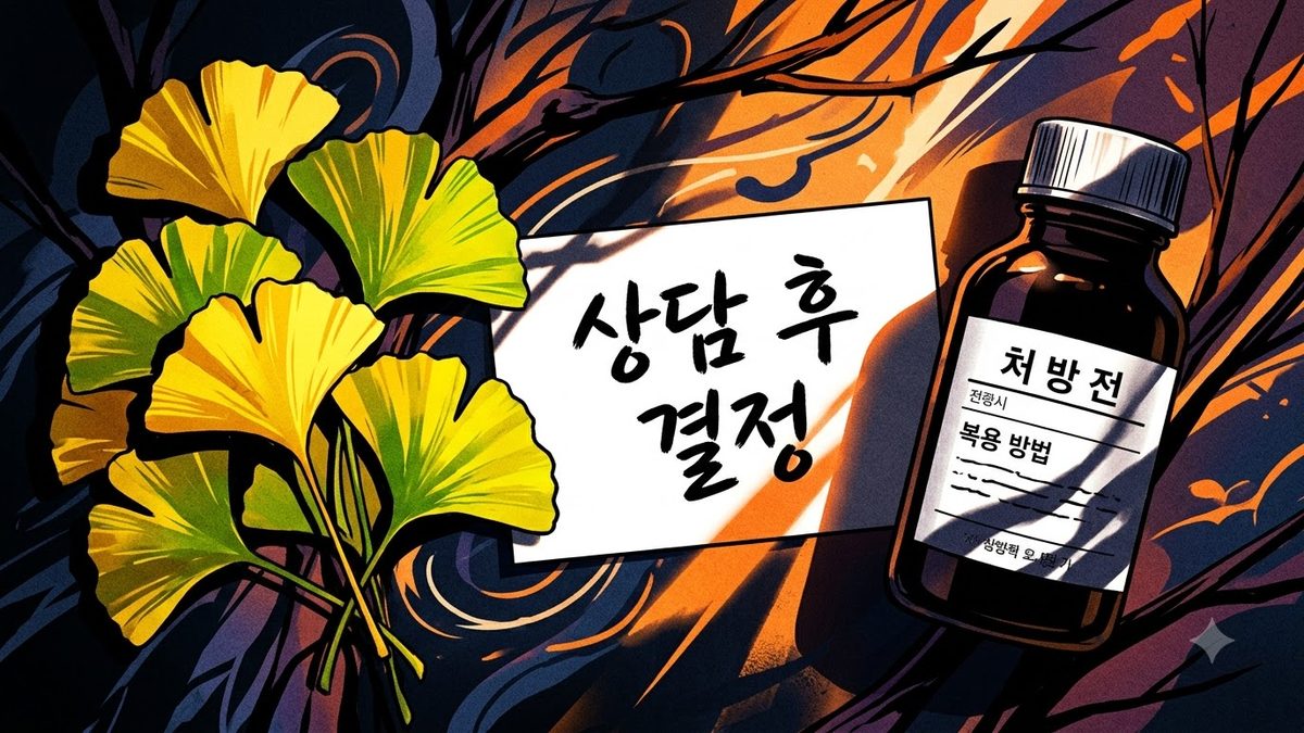 은행잎 추출물을 항응고제와 같이 먹어도 되나 관련 이미지