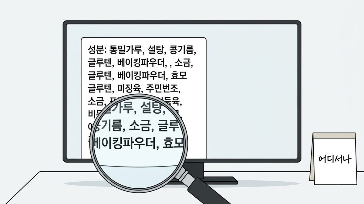 라벨에 적힌 신고 전화번호 — 대부분 제조사 번호다 관련 이미지