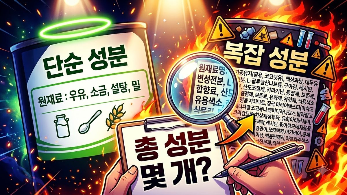 한 제품에 성분이 몇 개나 들어 있나 — 패널을 세어 봤다 관련 이미지