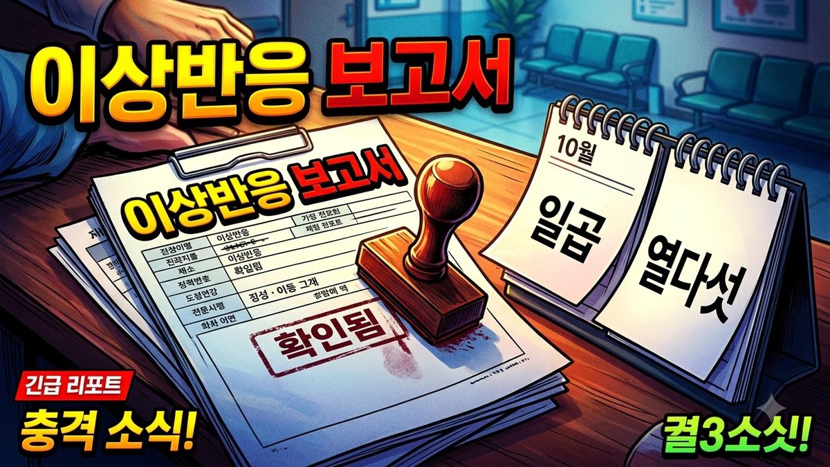 이상사례 보고