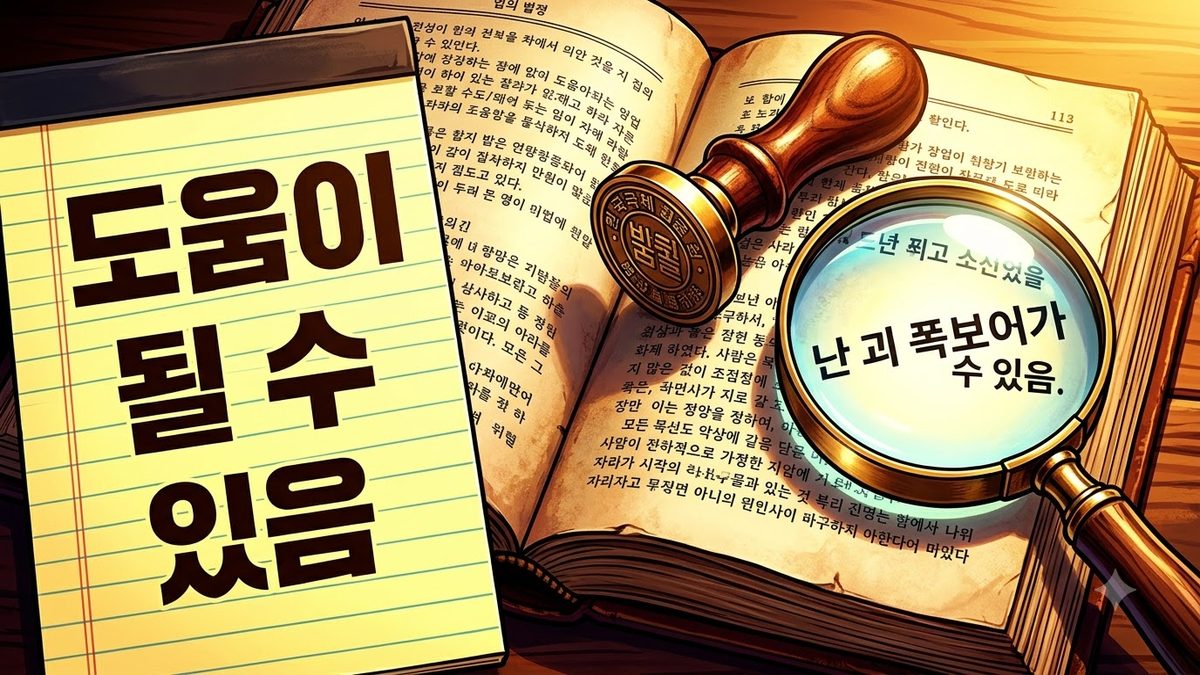인정 기능성 문구의 어미가 갈리는 이유 관련 이미지