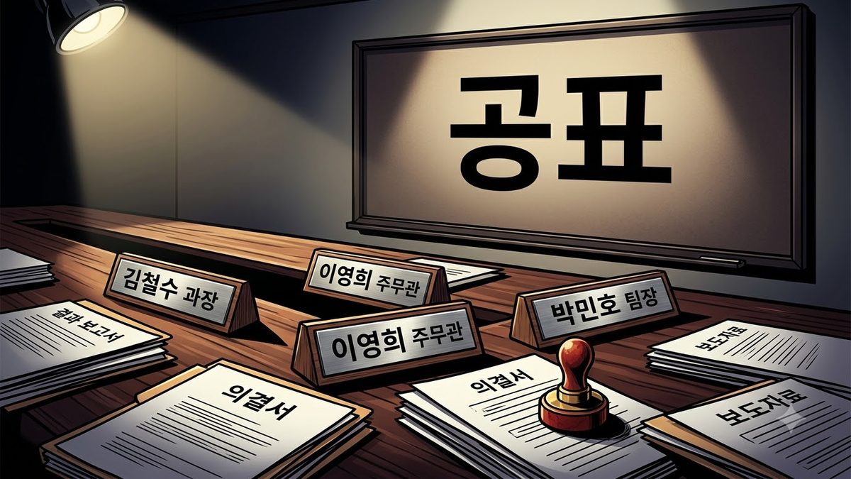 심의위원회와 공표