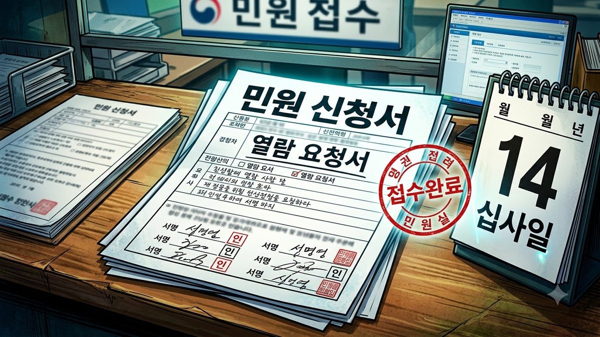 위생검사 요청
