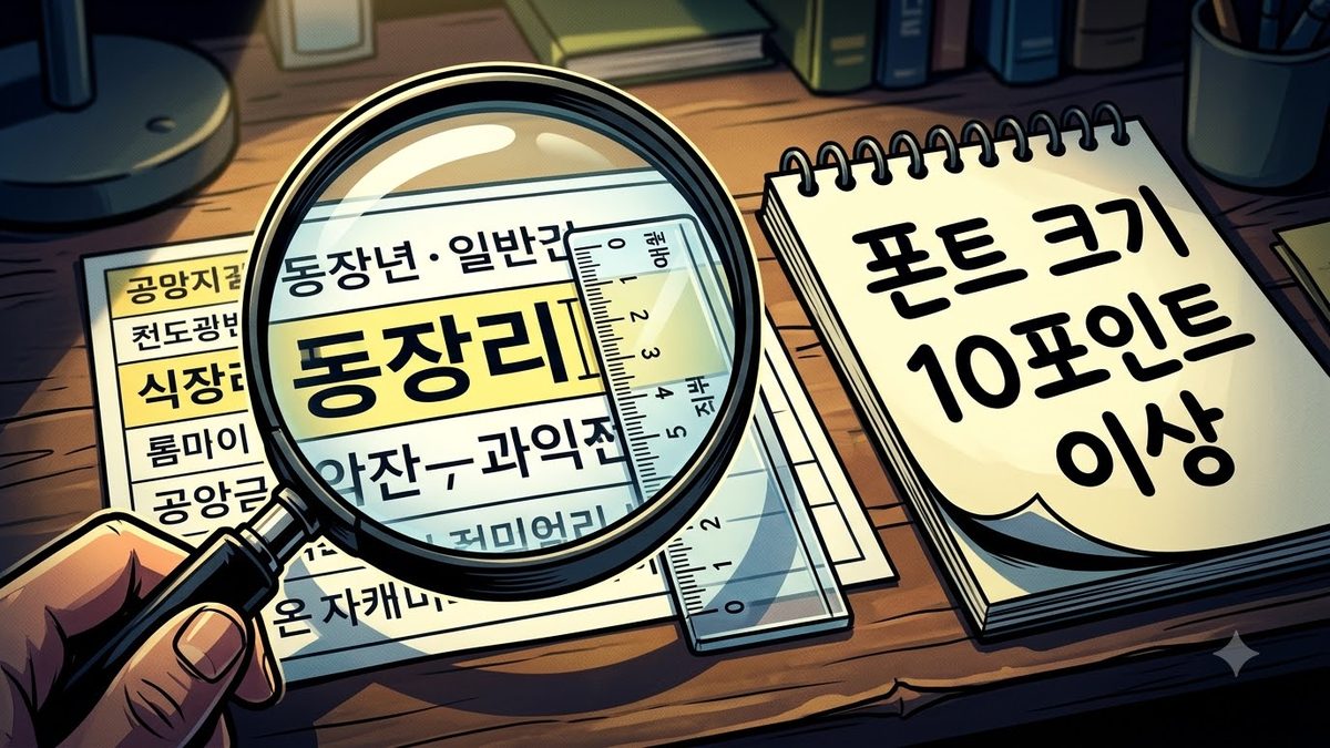 표시 방법