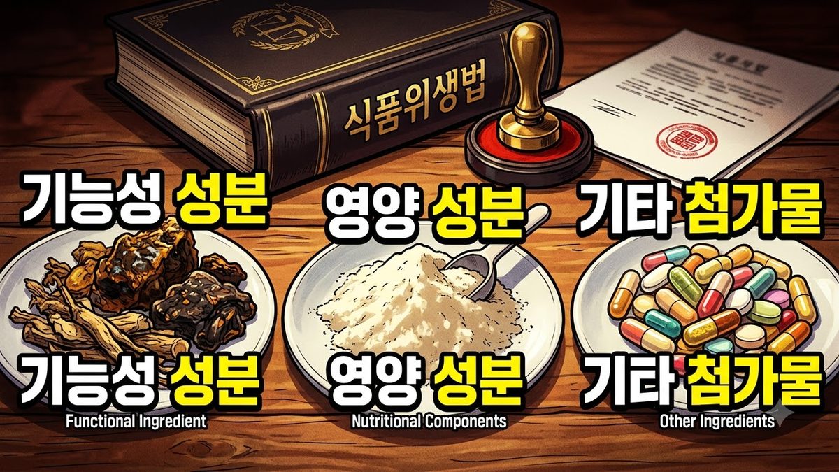 원료의 구성