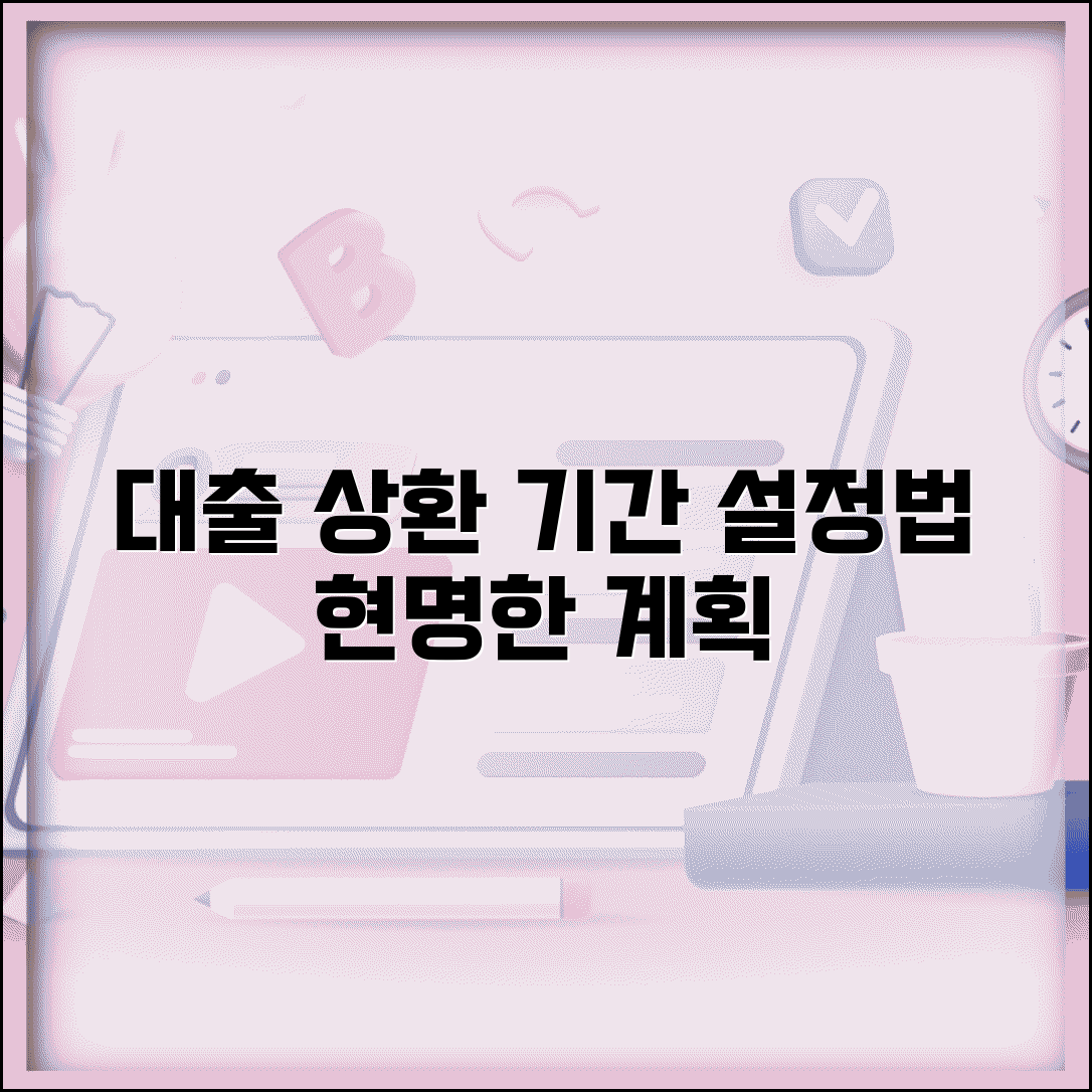 대출 상환 기간 설정 방법과 계획 수립 가이드