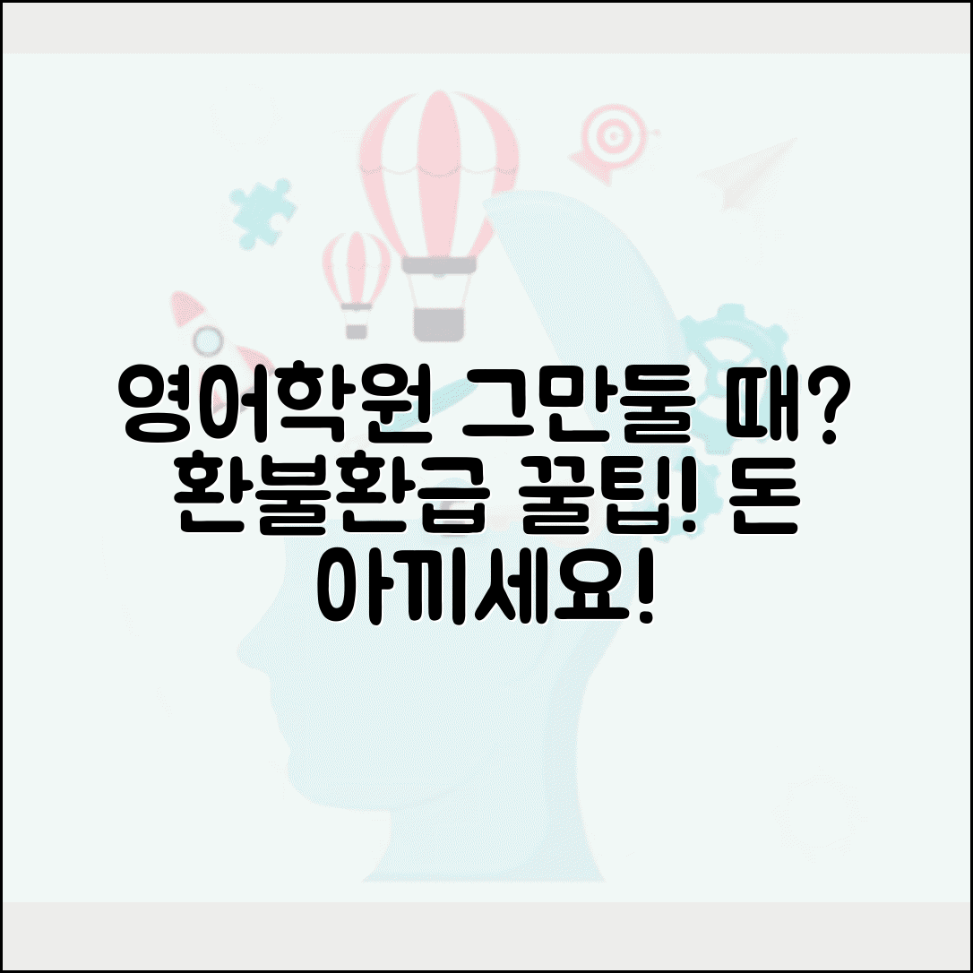 영어학원 효과 없을 때 그만두는 방법과 학원비