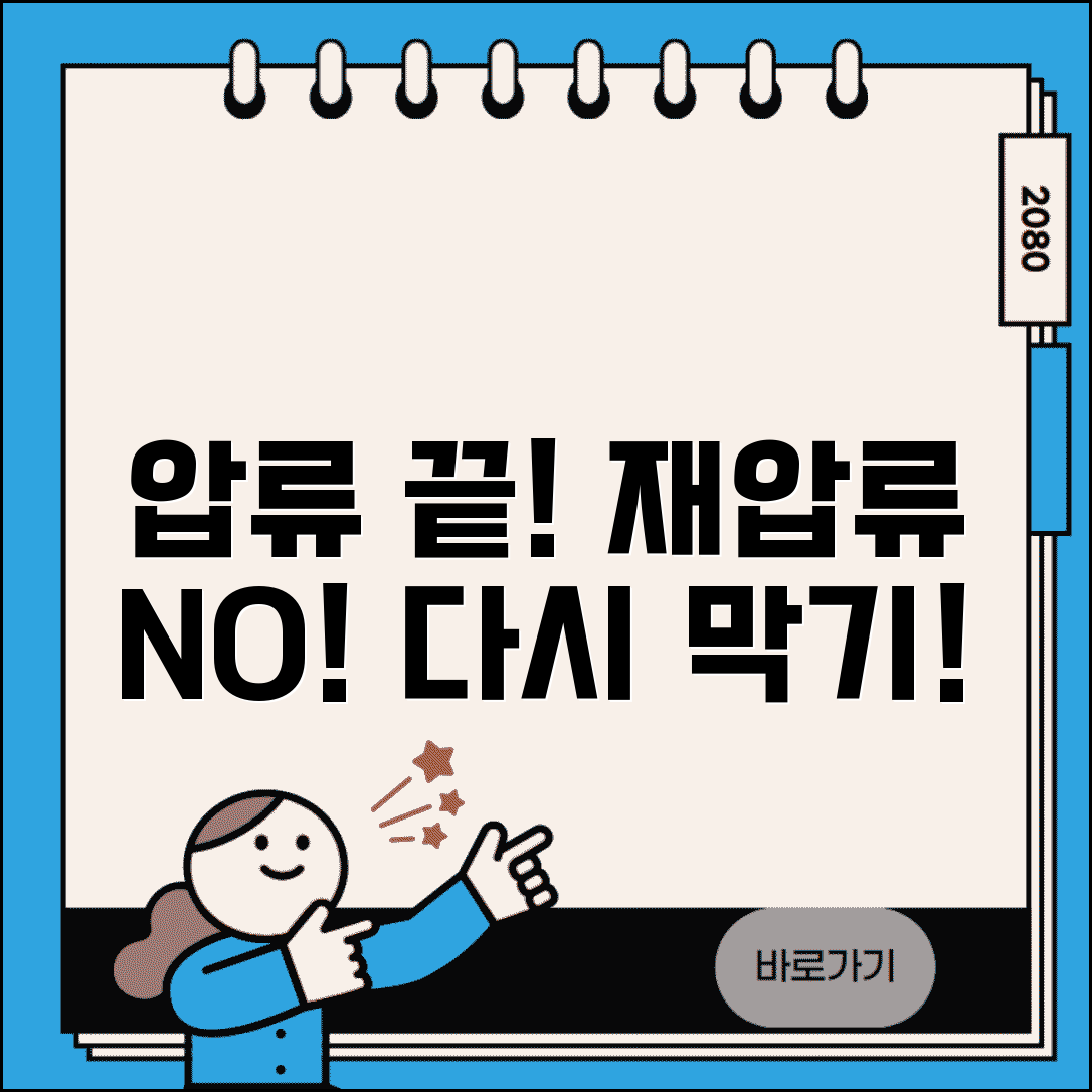 압류 해제 후 재압류 방지 및 가능성 대비 가이드