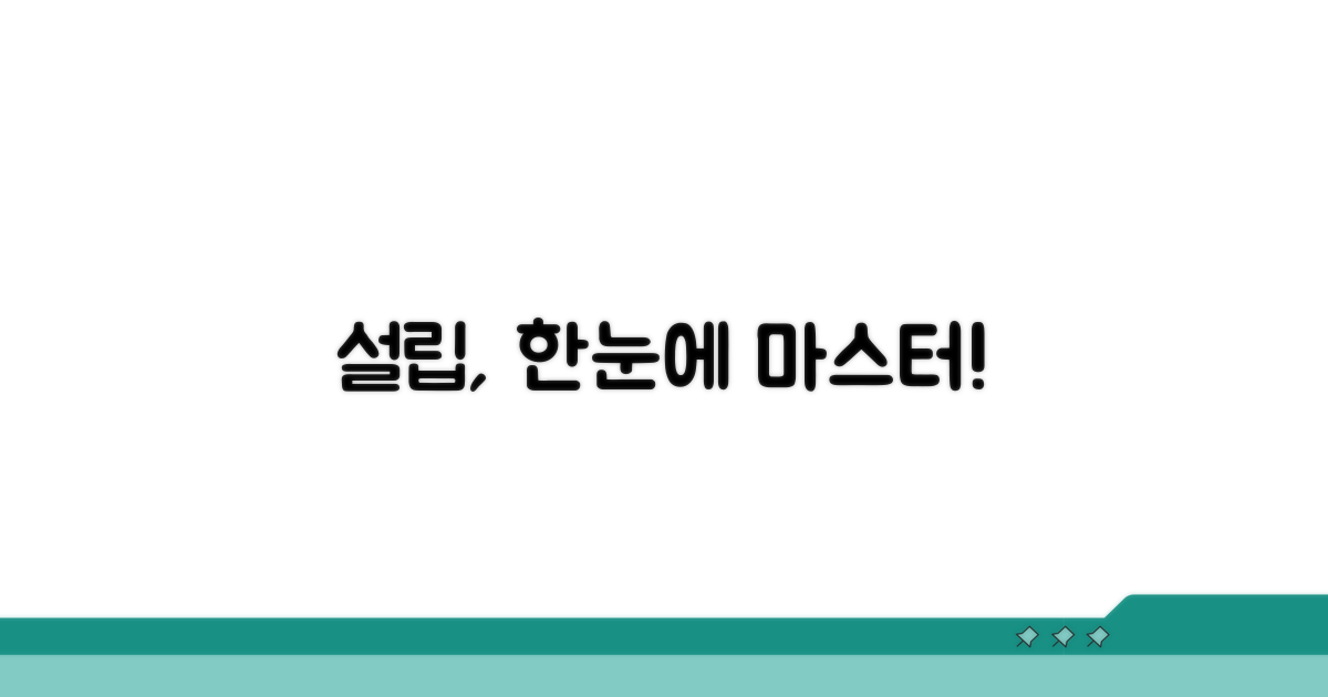 설립 절차, 단계별 완벽 가이드