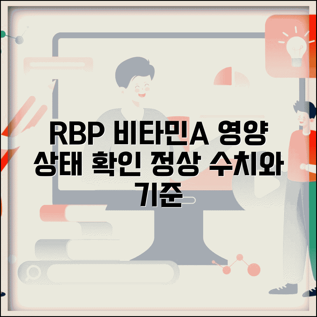 레티놀결합단백 정상 수치 RBP | RBP 수치 비타민A 영양 상태 확인 방법 및 기준