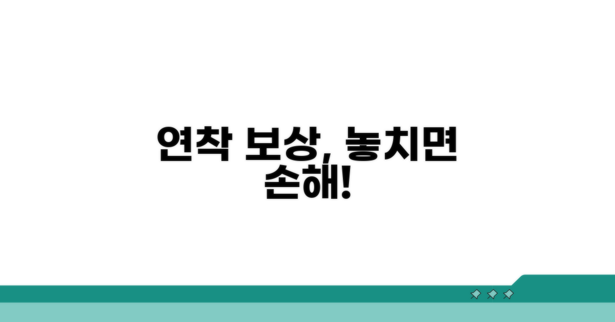 연착 보상, 왜 받아야 할까?