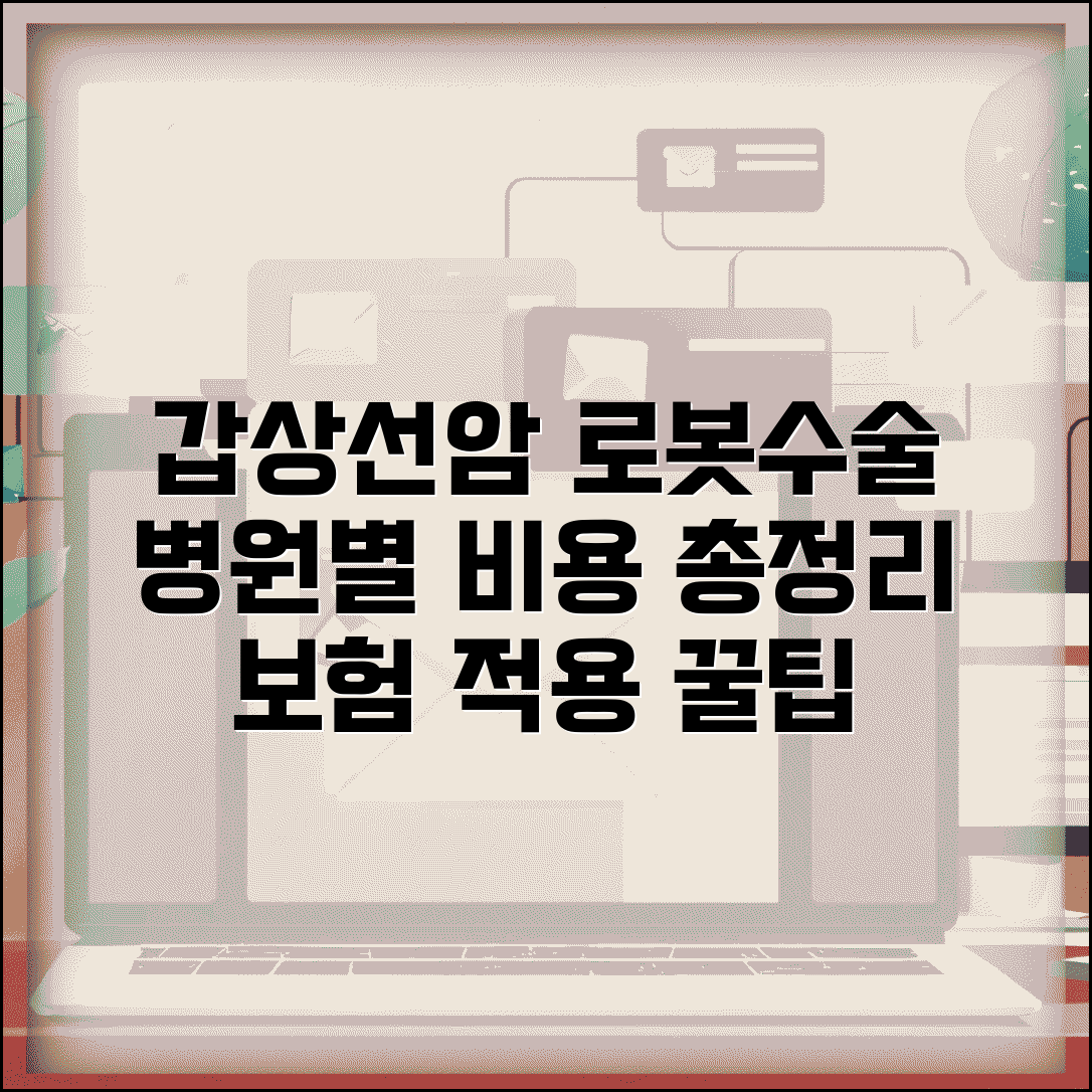 갑상선암 로봇수술비용 총정리 | 병원별 가격과 보험 적용
