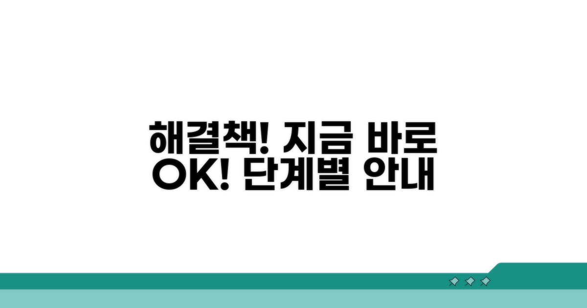 단계별 대처 방법, 지금 바로 확인