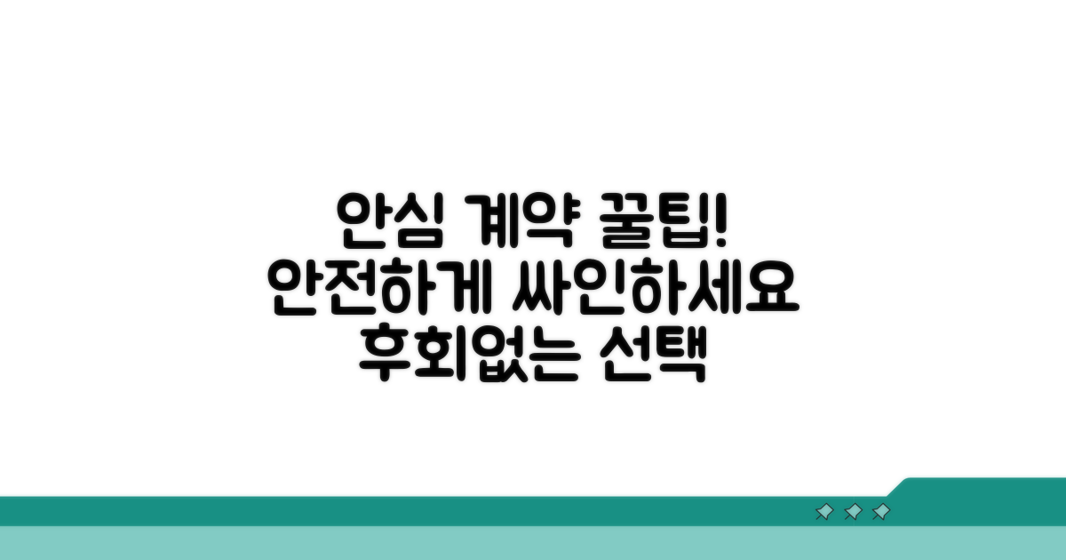 안심하고 계약하는 방법