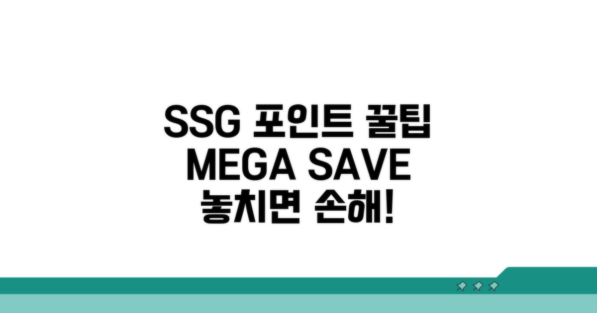 SSG 신세계포인트 꿀팁 모음