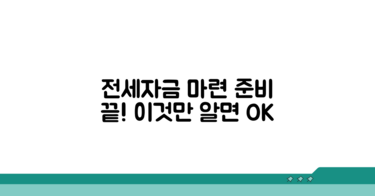 전세자금 마련, 똑똑하게 준비하자