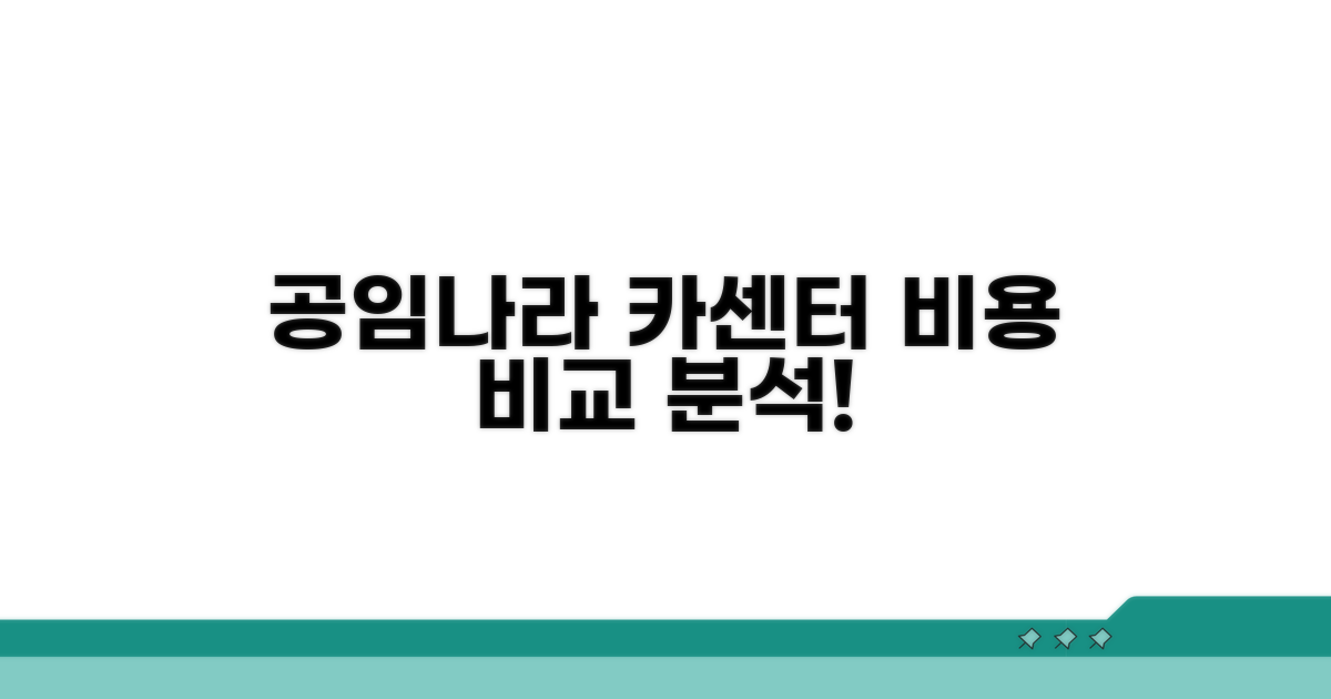 공임나라 카센터 비용 비교 분석