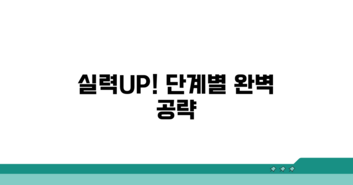 실력 향상을 위한 단계별 활용법