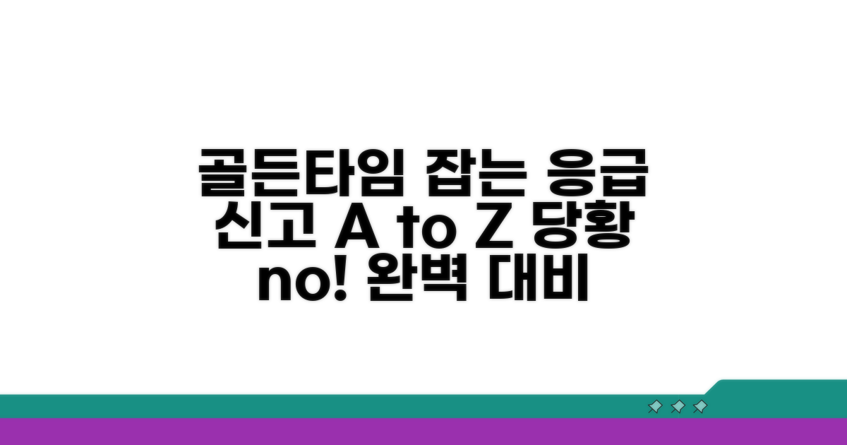응급 상황별 신고 요령 총정리