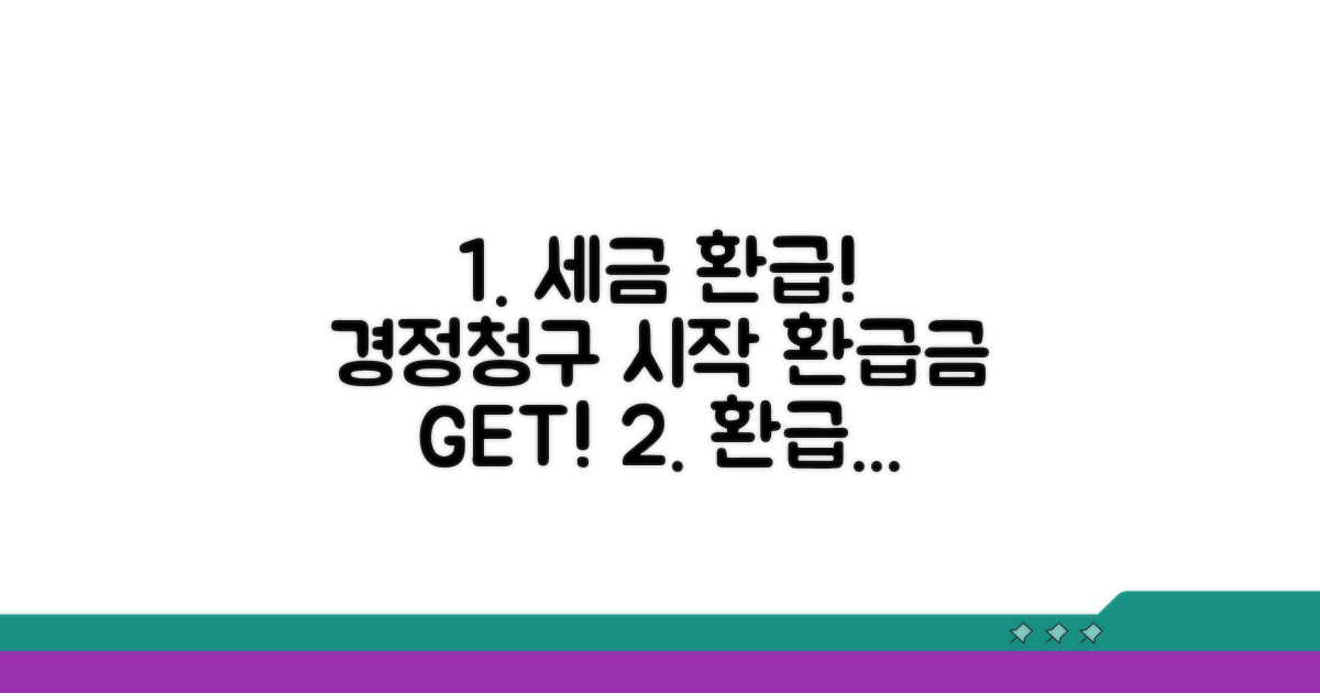 경정청구, 세금 환급 시작하기