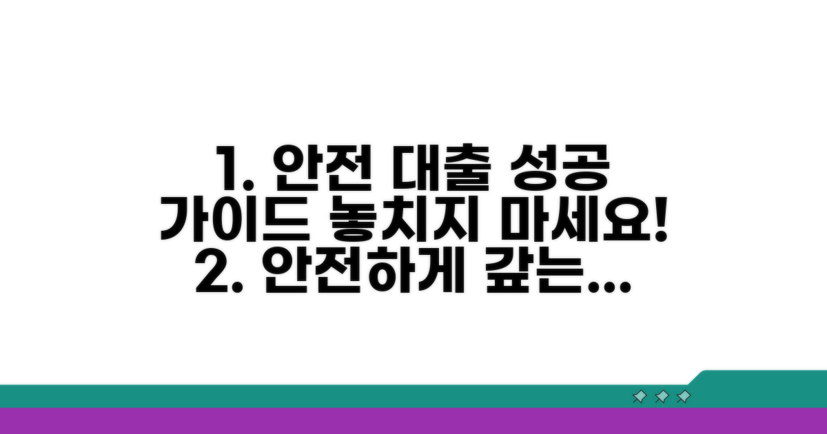 안전하게 대출받는 방법 가이드