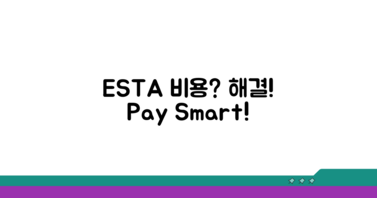 ESTA 비용 및 결제 방법