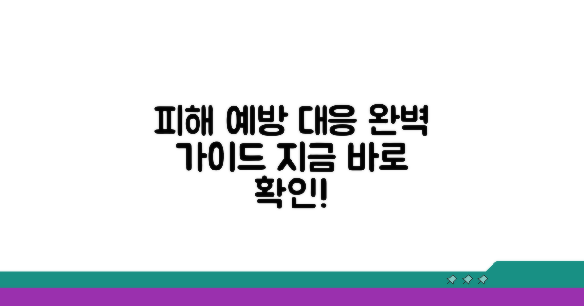 피해 예방과 대응책 완벽 가이드