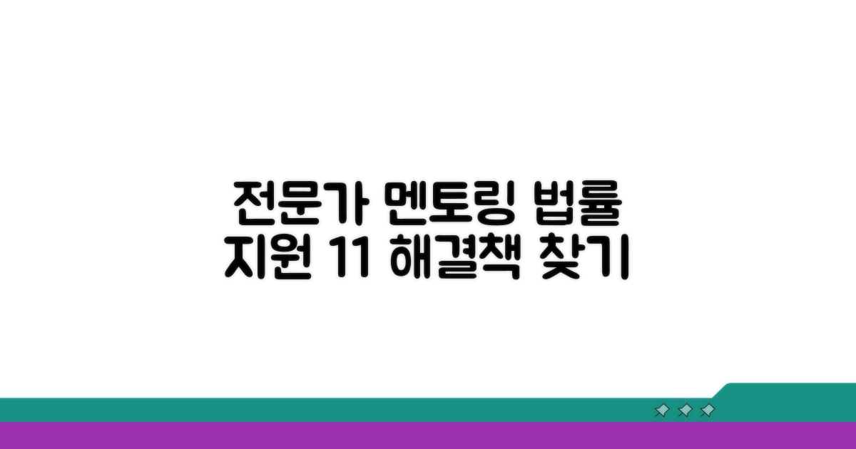 전문가 상담 및 법률 지원 활용