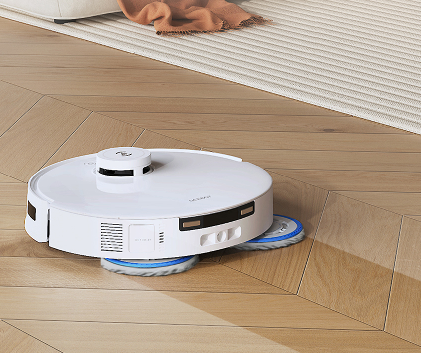 에코백스 디봇 T30 프로 옴니 로봇청소기, DDX14, 화이트 상세 이미지 1