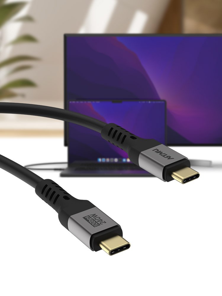 USB PD C타입 to C GEN2 240W 5A 고속충전 케이블 1m 상세 이미지 2