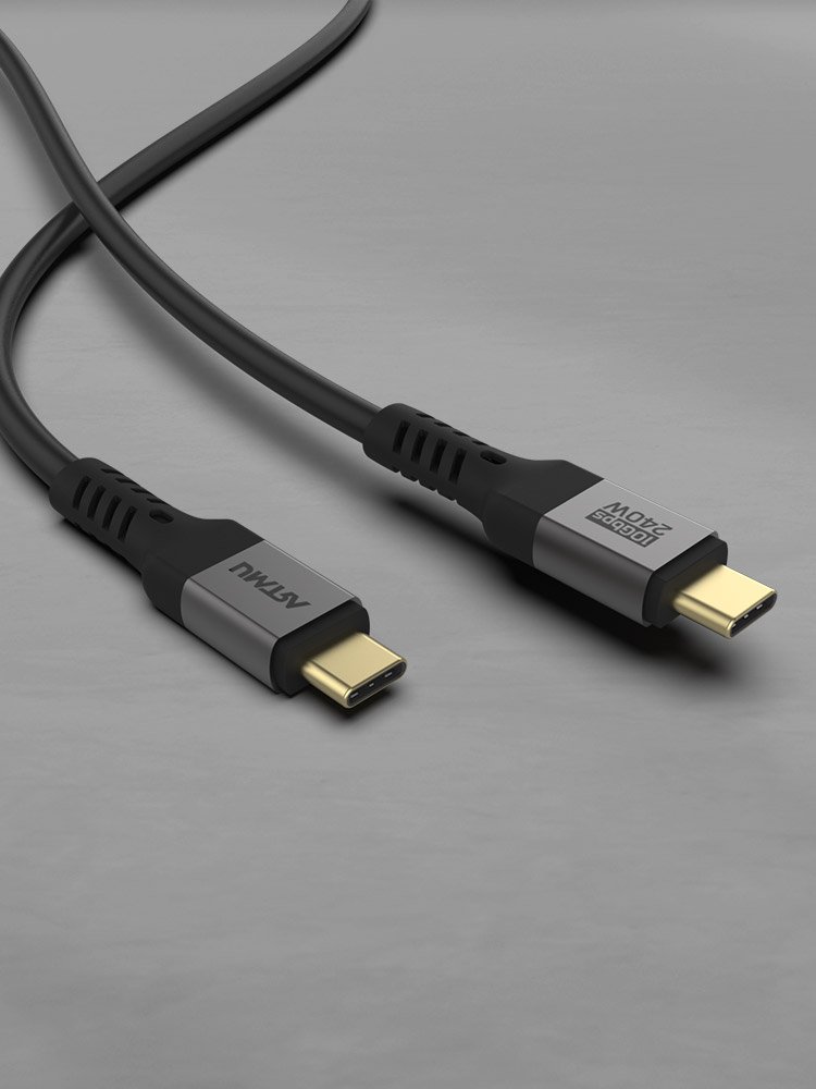 USB PD C타입 to C GEN2 240W 5A 고속충전 케이블 1m 상세 이미지 1
