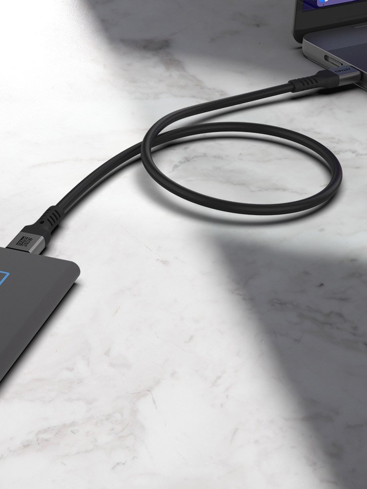 USB PD C타입 to C GEN2 240W 5A 고속충전 케이블 1m 상세 이미지 2