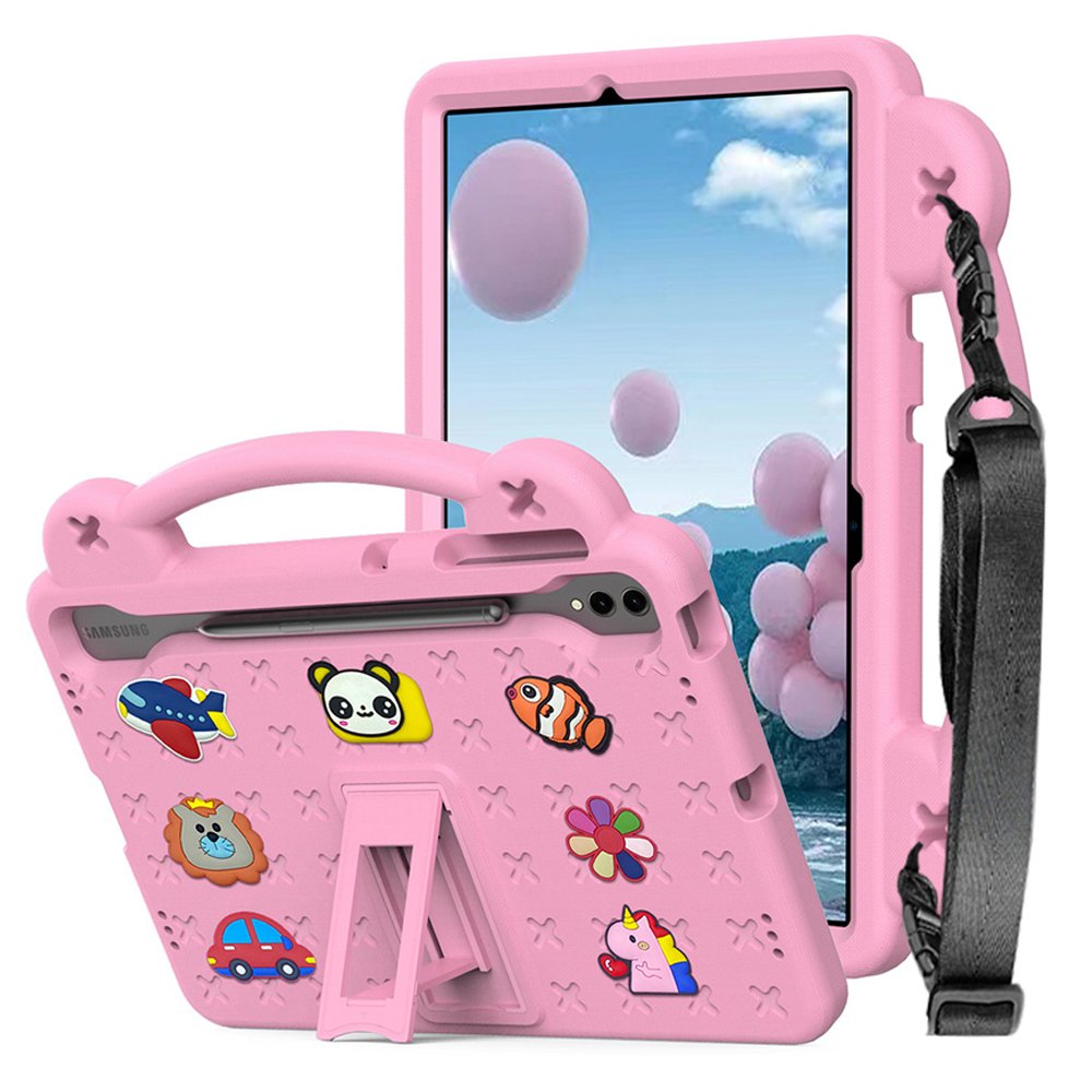 갤럭시탭 S9 FE 플러스 케이스 범퍼 유아 키즈 에바폼 애니멀비츠 스카이, 탭 S9 FE+/S9+ 상세 이미지 1