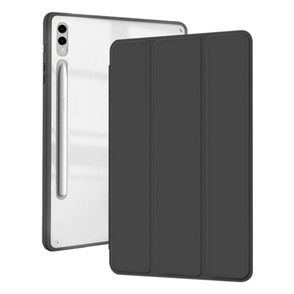 갤럭시탭 S9 FE 플러스 케이스 S펜수납 투명 그라드 로즈핑크, 탭 S9 FE+/S9+ 상세 이미지 2