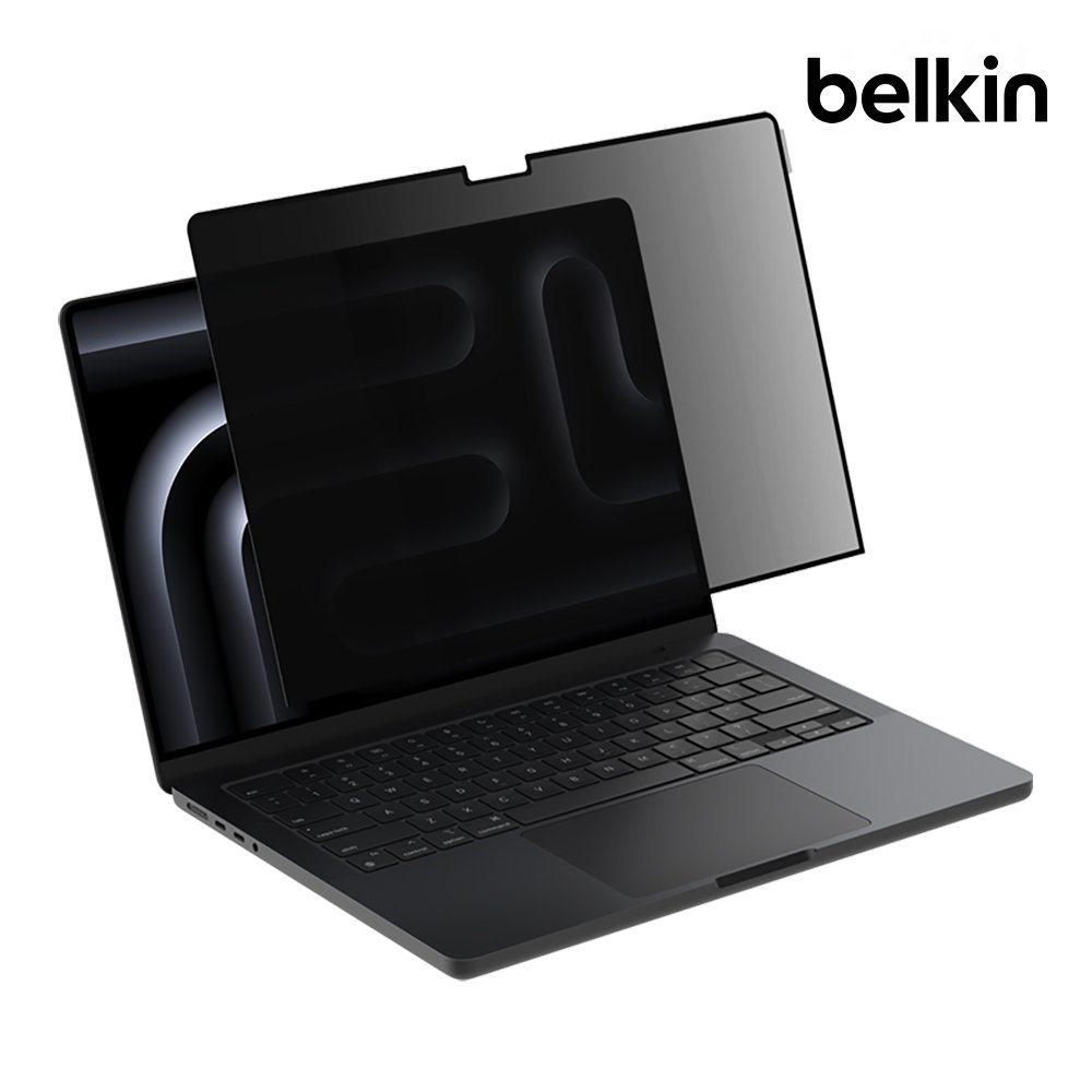 벨킨 맥북 프로 14 13인치 프라이버시 사생활 보호 필름 OVA152zz M5 M4 M4 Pro M4 Max 상세 이미지 1