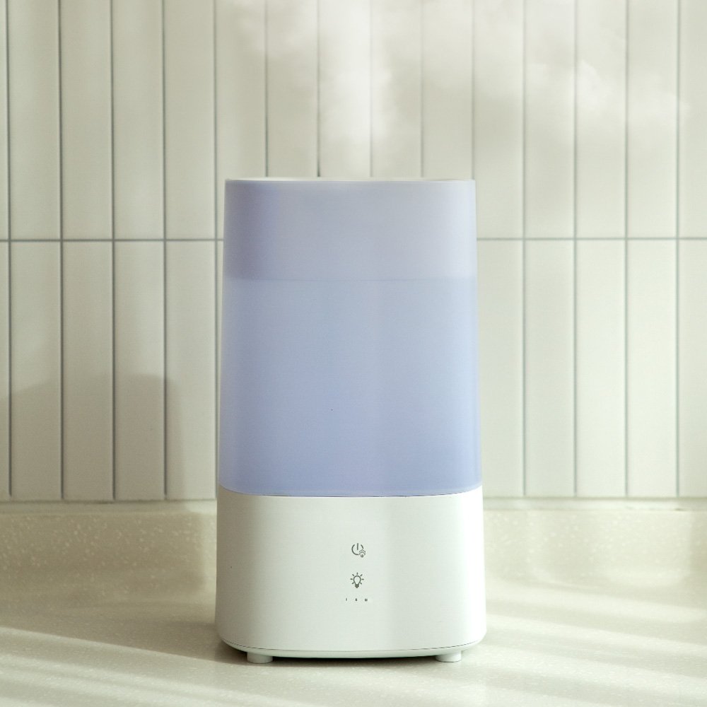 디큐브 4L 무소음 가습기 사무실 원룸 필터없는 대형 가습기 거실 침대 통세척 비염 상세 이미지 1