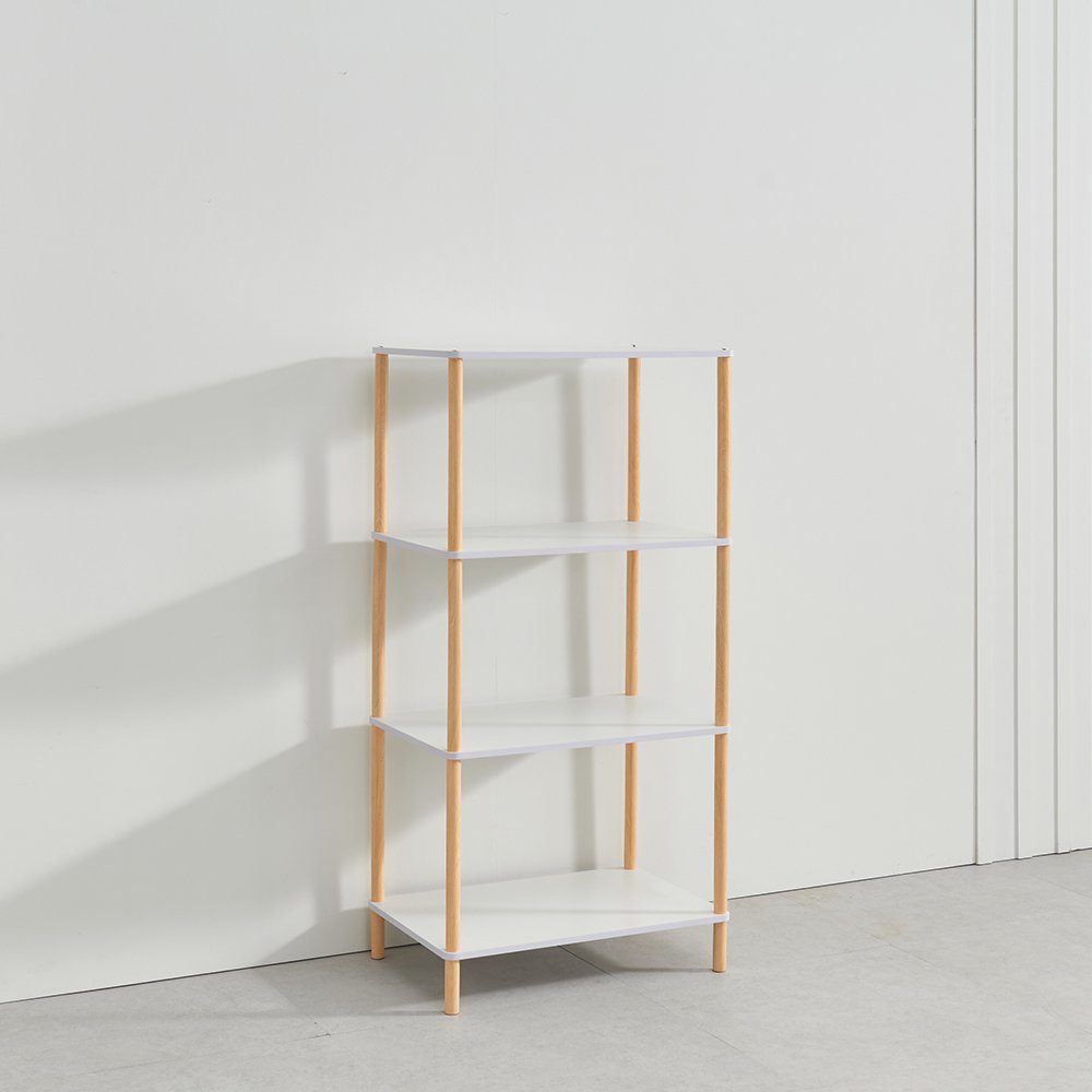 다용도 수납 선반 조립 선반장 모듈 4단 상세 이미지 2