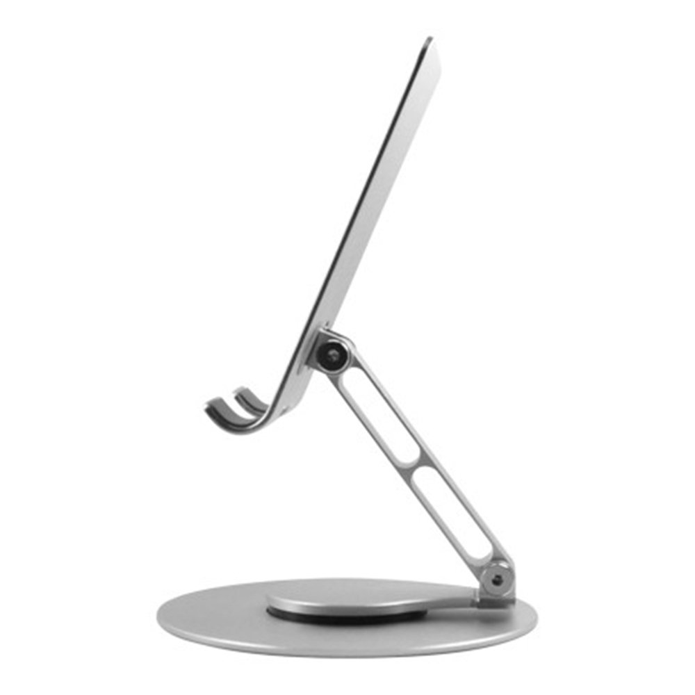 그리핑 알루미늄 회전 접이식 휴대용 핸드폰 태블릿 거치대 상세 이미지 2