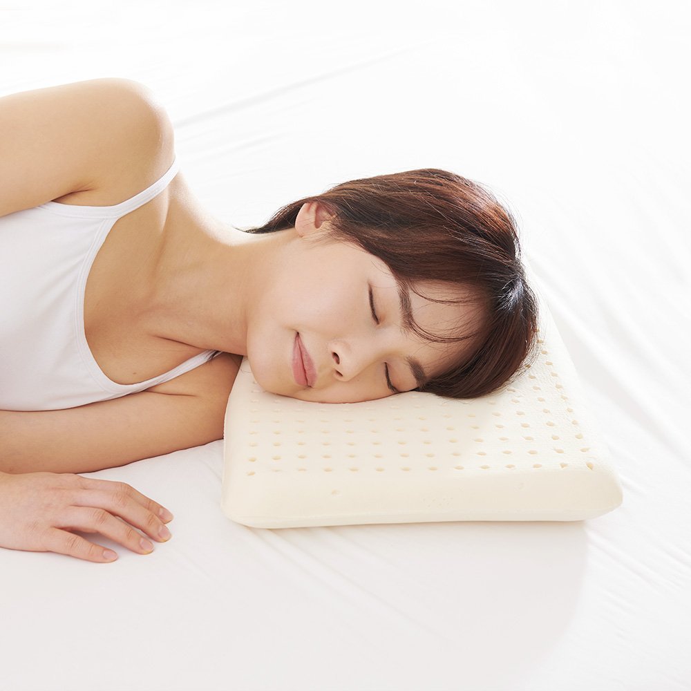 슬립스파 클래식M-Low 천연 라텍스베개 목디스크 경추 낮은베개 상세 이미지 2