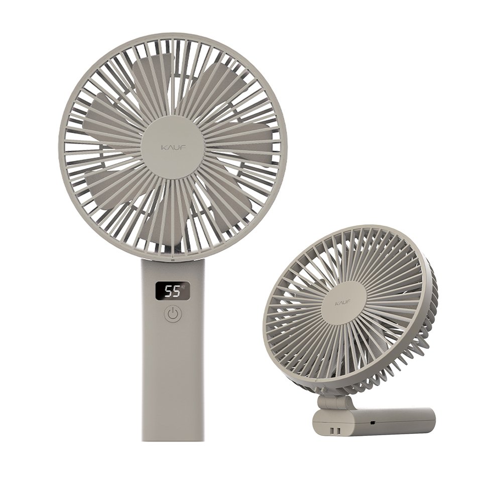 카프 BLDC 무선 휴대용 빅팬 16cm 손선풍기 KF-BigFan01 카키 상세 이미지 1