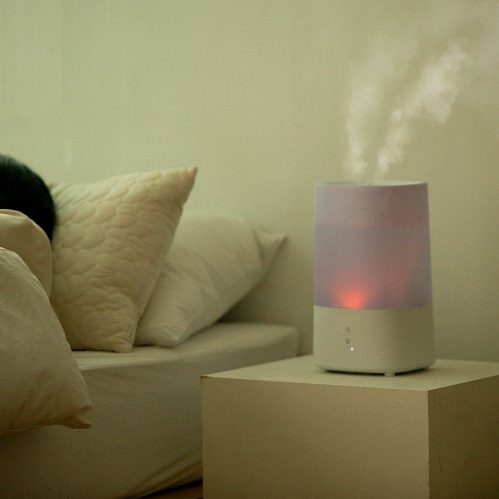 디큐브 4L 무소음 가습기 사무실 원룸 필터없는 대형 가습기 거실 침대 통세척 비염 상세 이미지 1