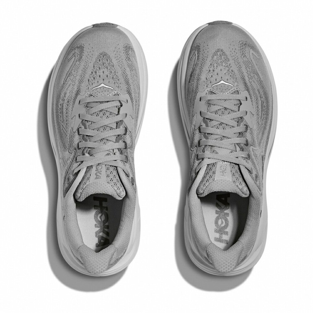 호카 클리프톤 10 런닝화 마라톤화 여성 와이드 그레이 1162050 상세 이미지 2