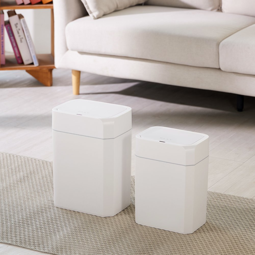 올리 센서휴지통 스마트쓰레기통 자동센서 미니 대형 12L 16L 1+1 상세 이미지 2