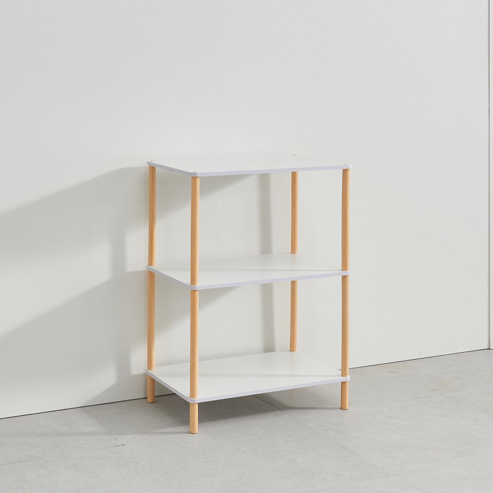 다용도 수납 선반 조립 선반장 모듈 4단 상세 이미지 1