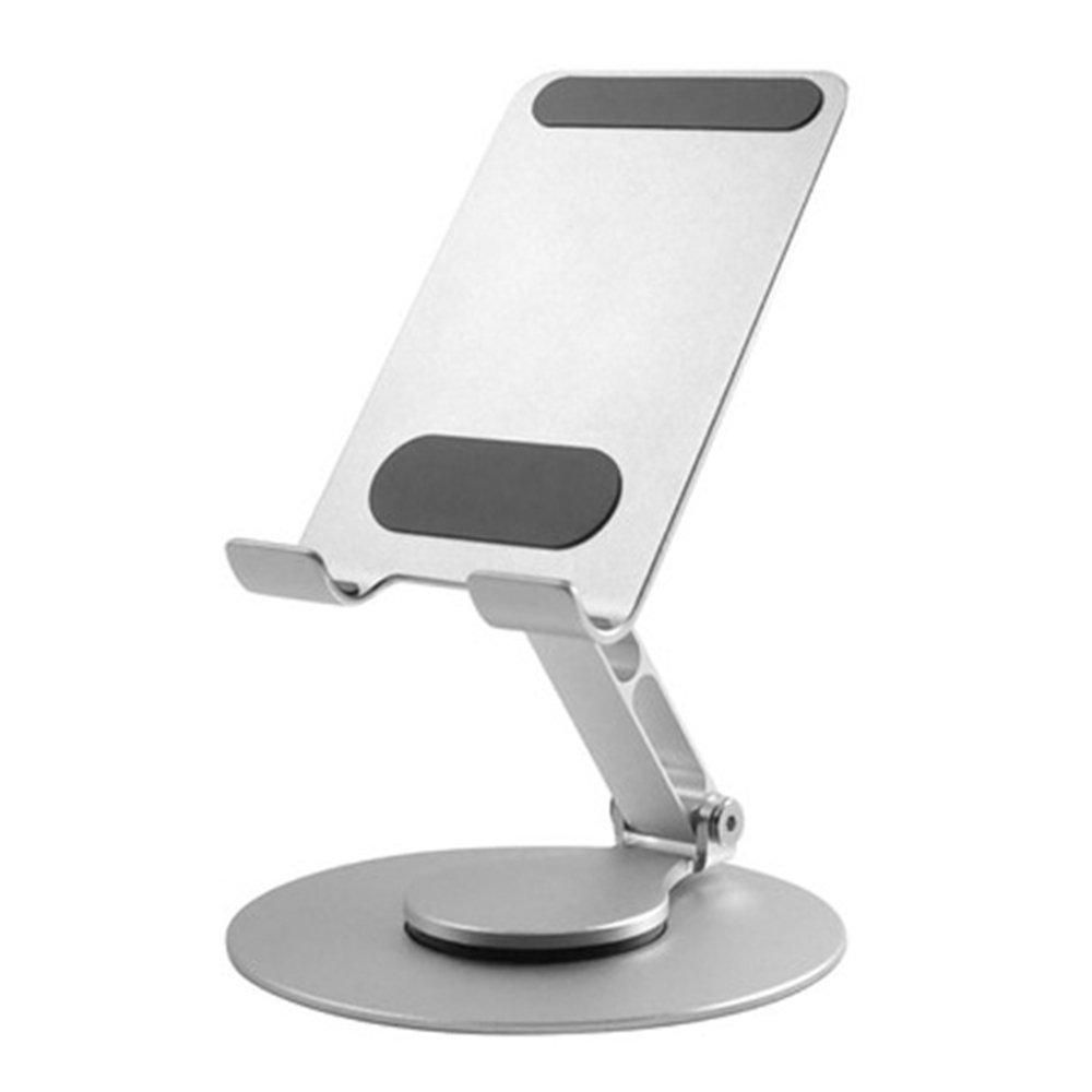 그리핑 알루미늄 회전 접이식 휴대용 핸드폰 태블릿 거치대 상세 이미지 2