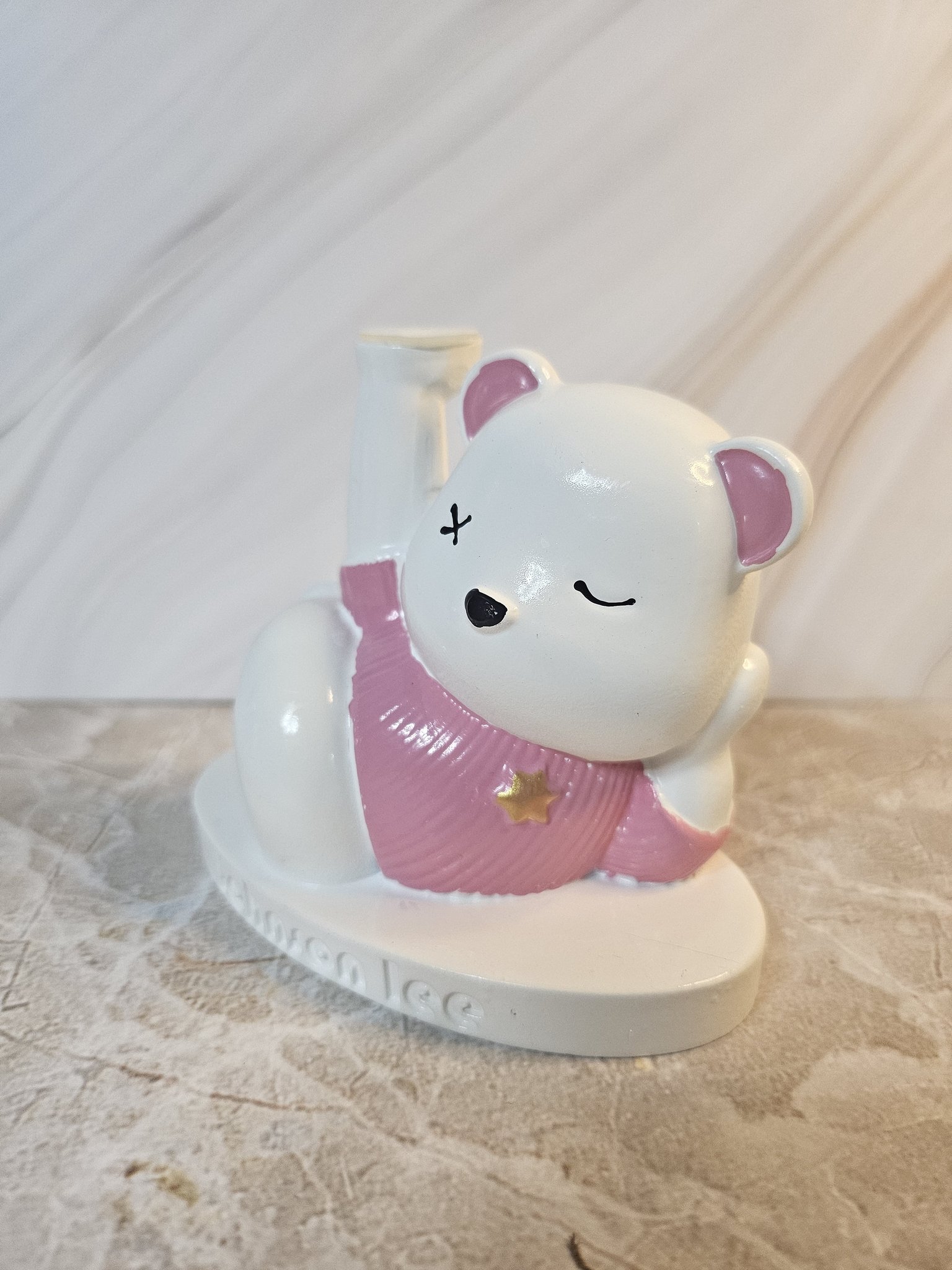 갤럭시워치 애플워치 충전기 충전 거치대 스탠드 호환 충전독 누워있는곰 상세 이미지 2